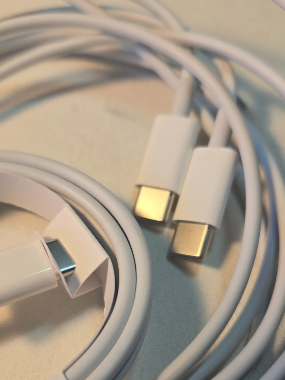 White USB Charging & Audio Cables - Compatible Cell Phone Accessories